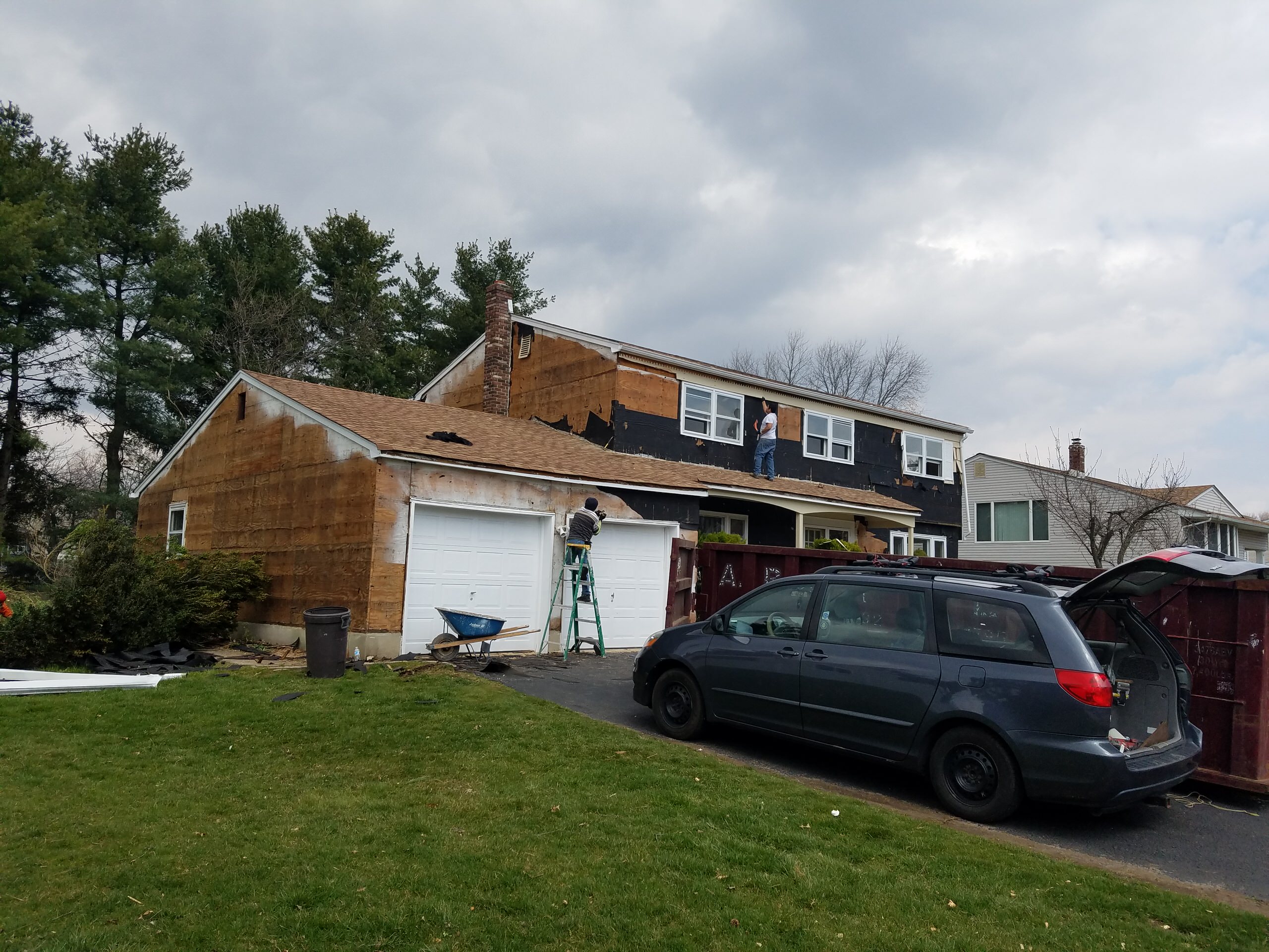 New Windows, Vinyl Siding, and Gutters at Gunpowder Drive in East Brunswick, NJ