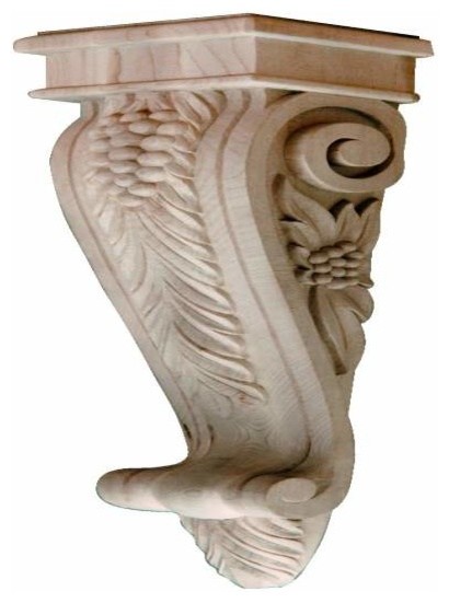 Hafele: Corbel: Bordeaux: Maple: 5 1/4 Inches X 24 Inches
