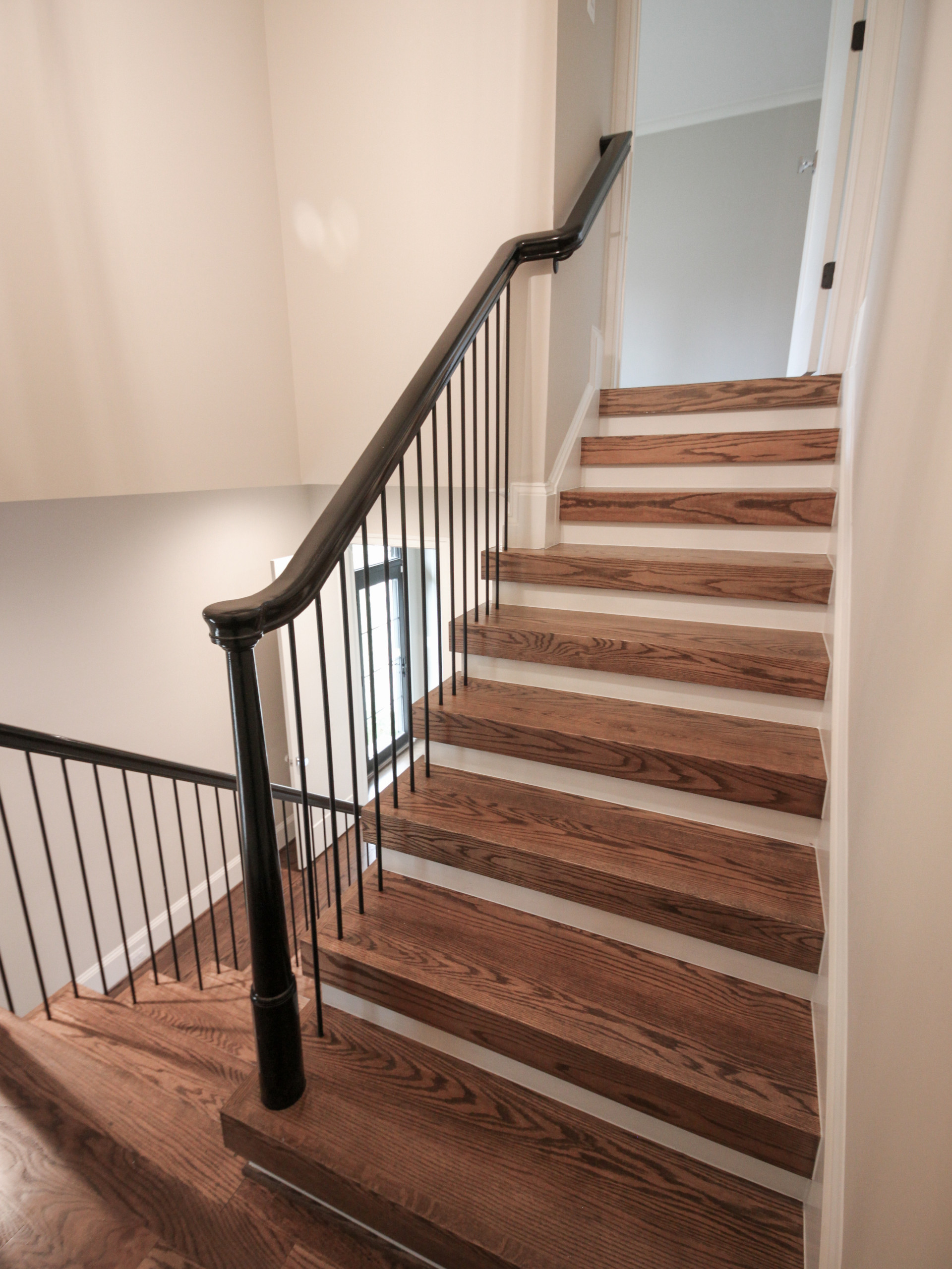 89_Eclectic and Edgy Staircase in French Contemporary Residence, McLean VA 2210