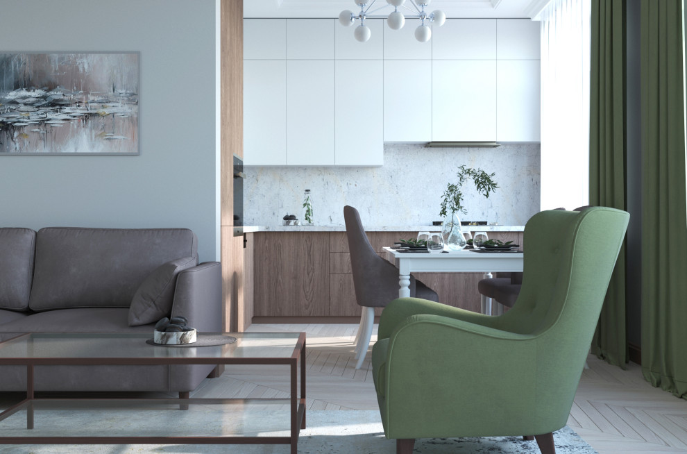 Дизайн-проект 3-х комнатной квартиры