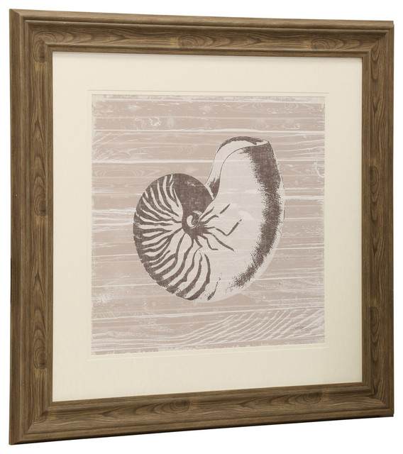 Home Garden Nautilus Shell Wall Art Wood Home Decor Wall Sculptures