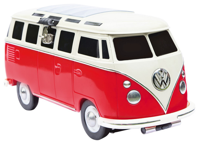 VW Camper Van Steel Rolling Ice Chest - Contemporary ...