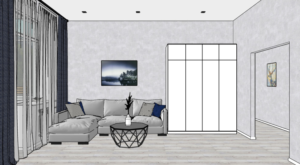 Гостиная вид А