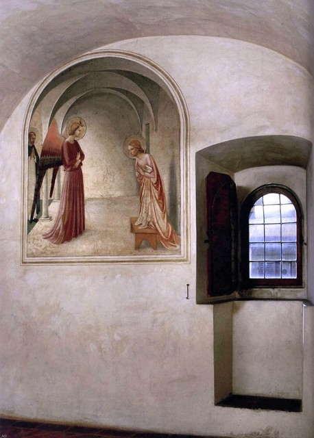 Fra Angelico View of a cell, Convento di San Marco, Florence, Print