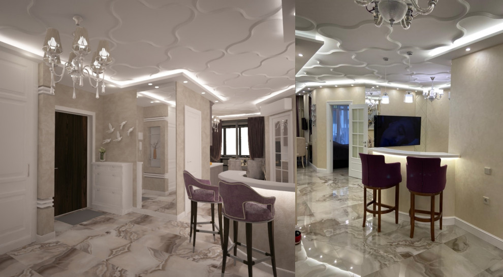 Гостинная - кухня