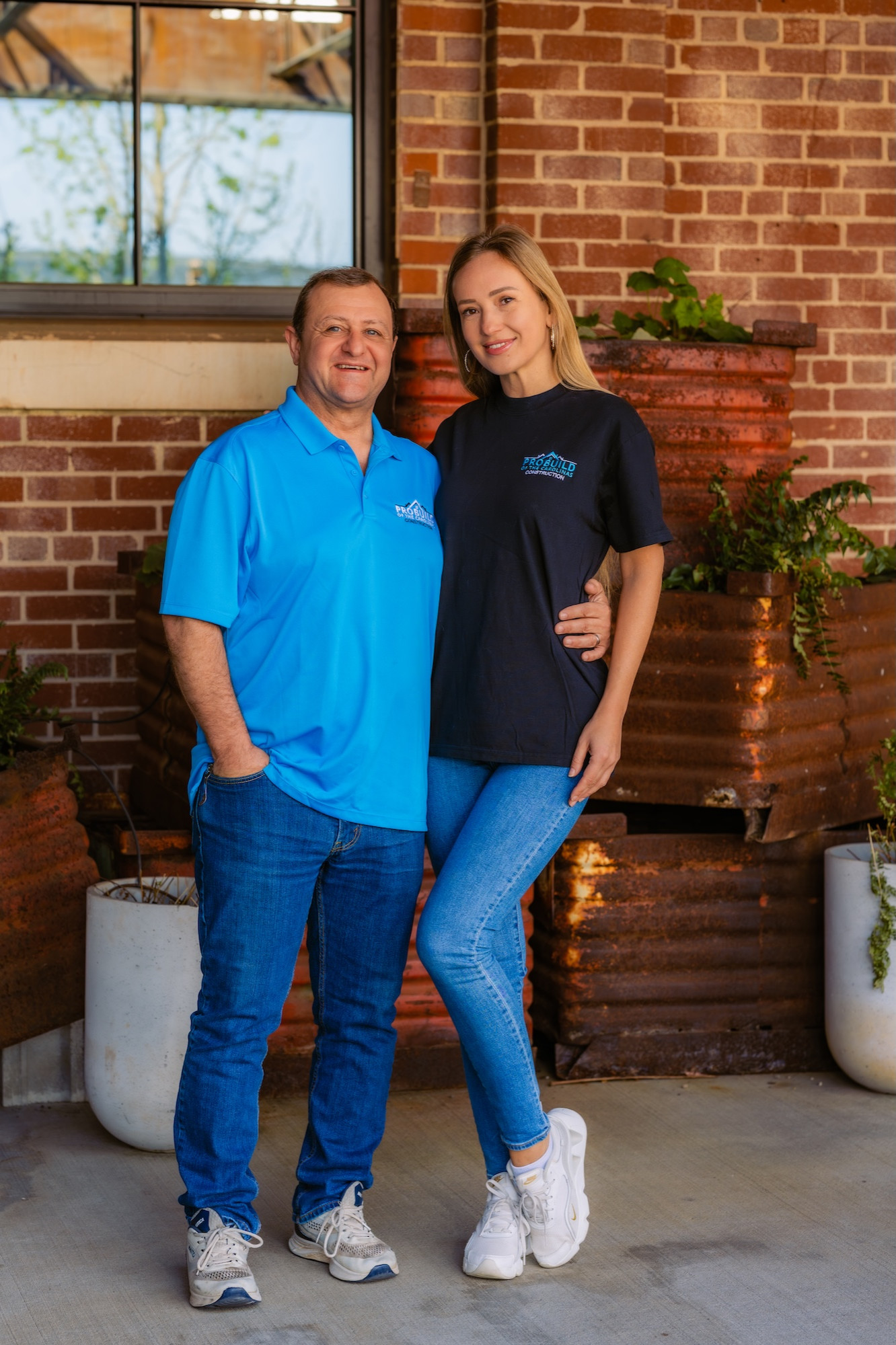 John Clevenger with wife Olga