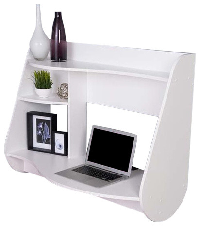 Kurv Floating Desk Transitional Desks And Hutches By