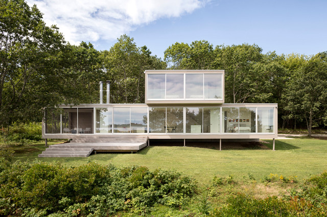 AIA Maine 2014 Design Award moderne-facade