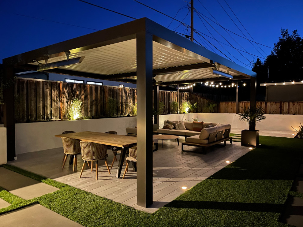 Modern contemporary install