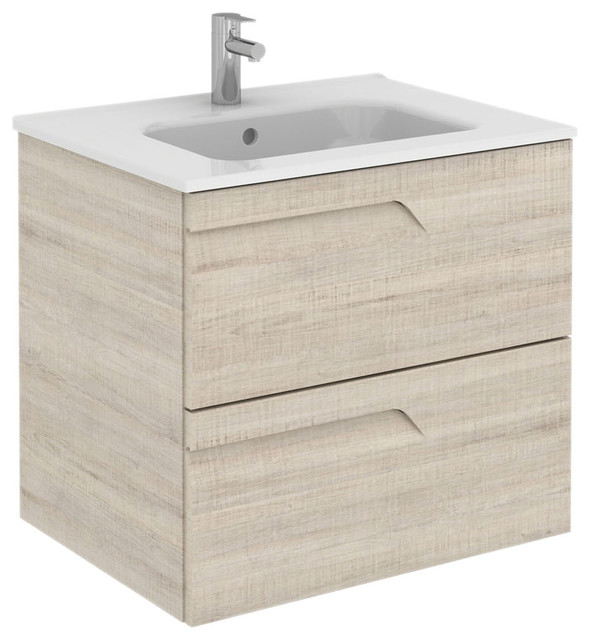 Eviva Vitta 24 Beige Modern Bathroom Vanity Eviva Vitta 24 Beige Modern Bathroom Vanity
