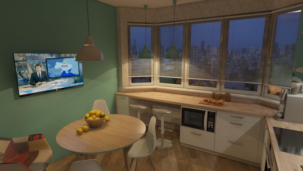 Яркая квартира в Скандинавском стиле