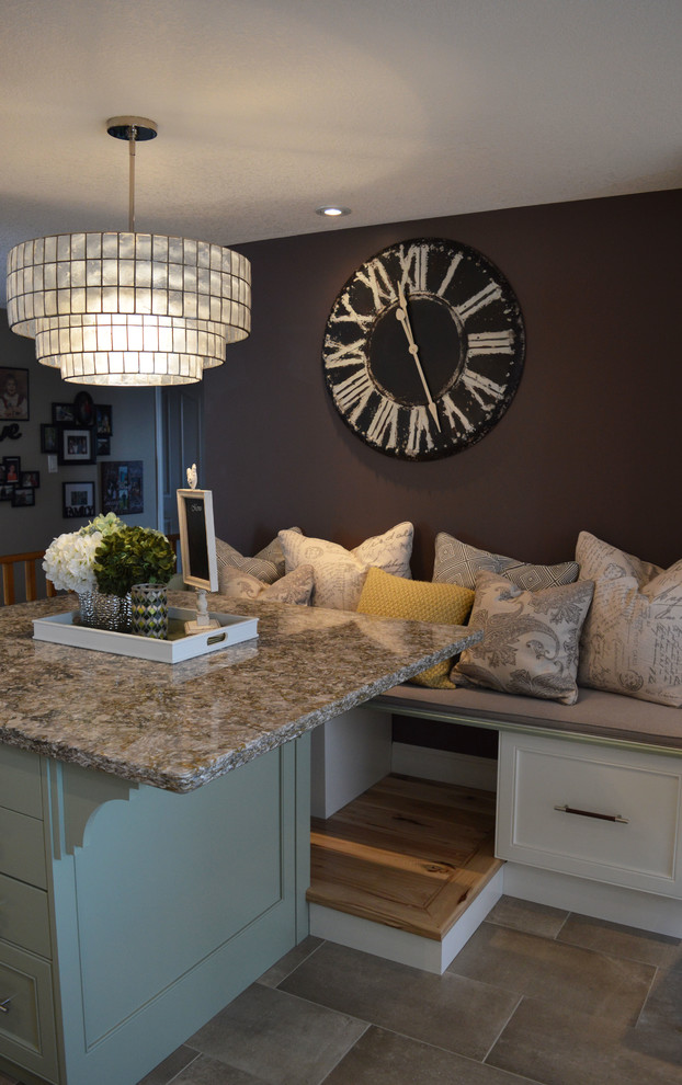 Inspiration for a transitional kitchen remodel in Toronto
