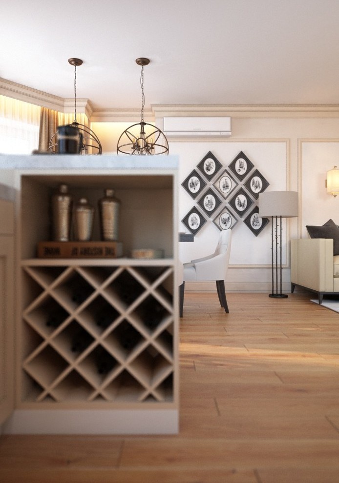 Квартира в стиле американская классика