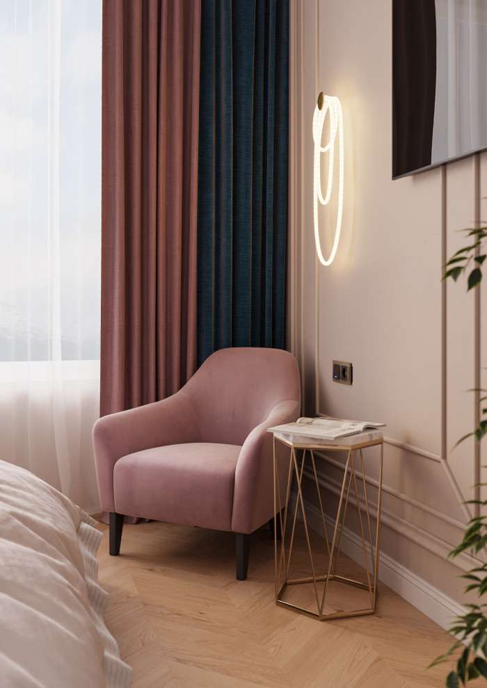 ЖК Сердце Столицы - мастер спальня