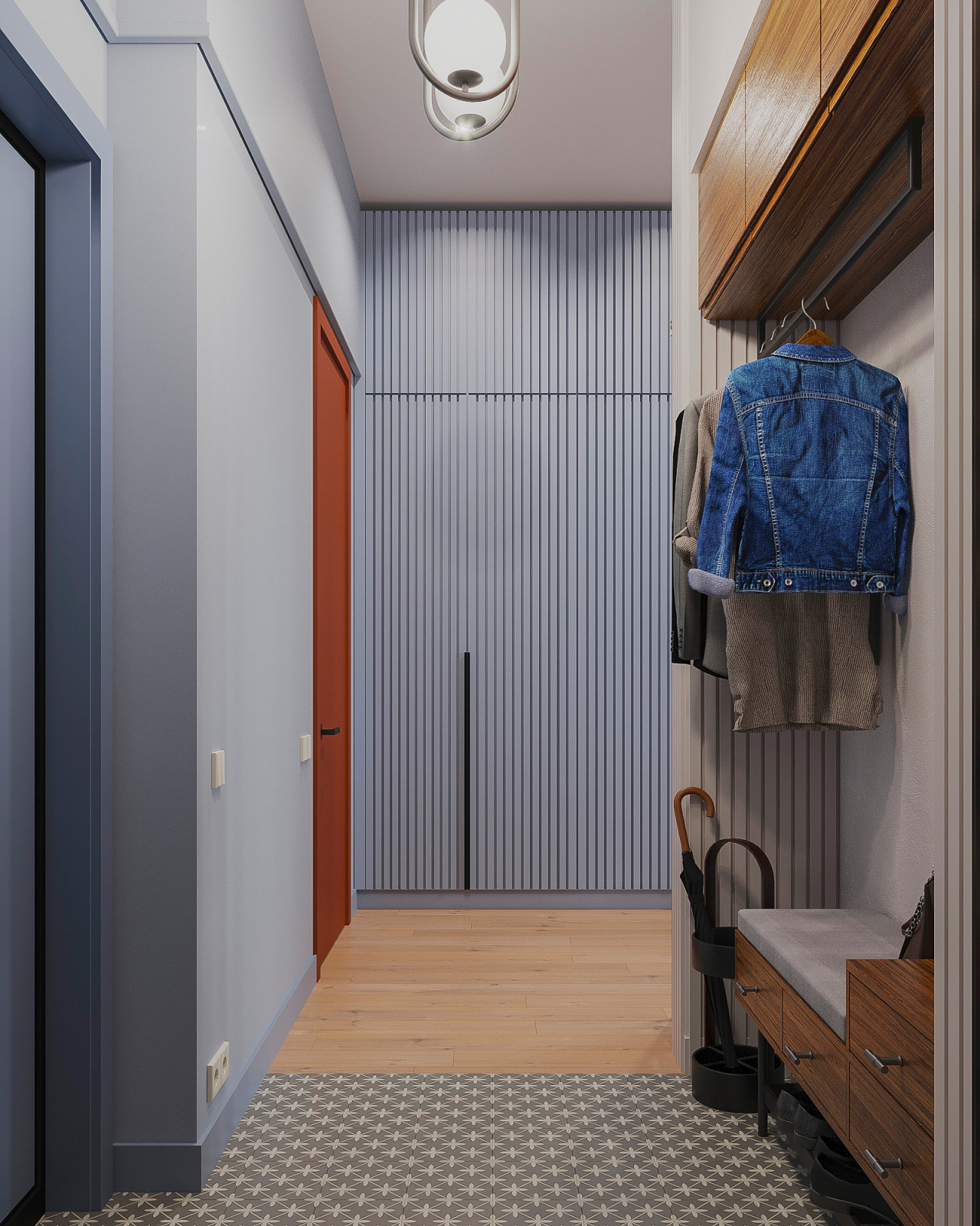 Оранжевое настроение. Квартира с панорамным видом 70 кв.м. в ЖК Дыхание