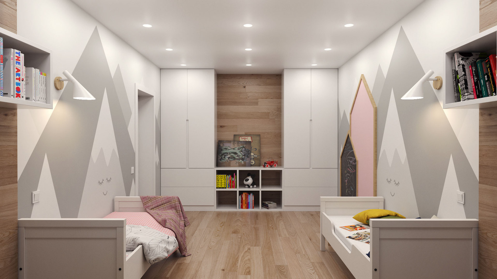 Интерьеры трехкомнатной квартиры в ЖК "Изумрудный" г. Самара