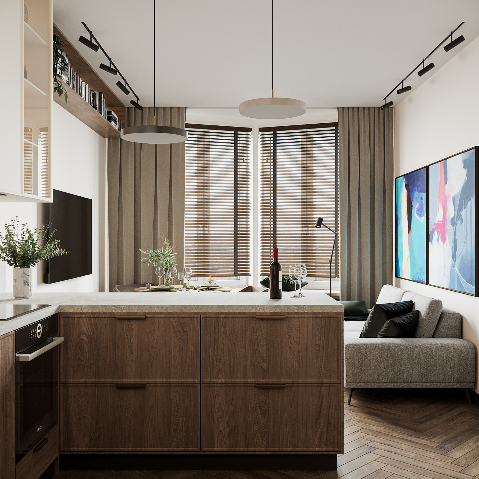 Квартира 100м2 в ЖК Ривер Парк