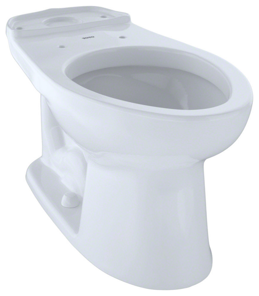 Toto Drake ADA Height Elongated Toilet Bowl Traditional Toilets