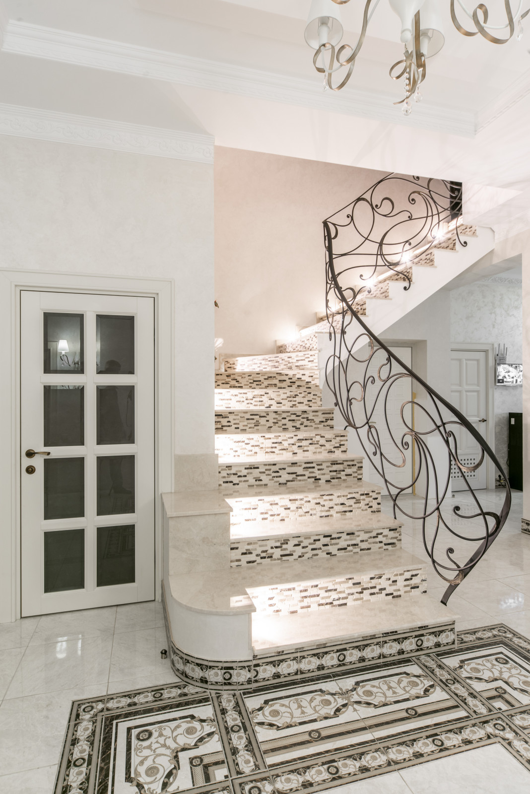 Кухня в бирюзовых оттенках