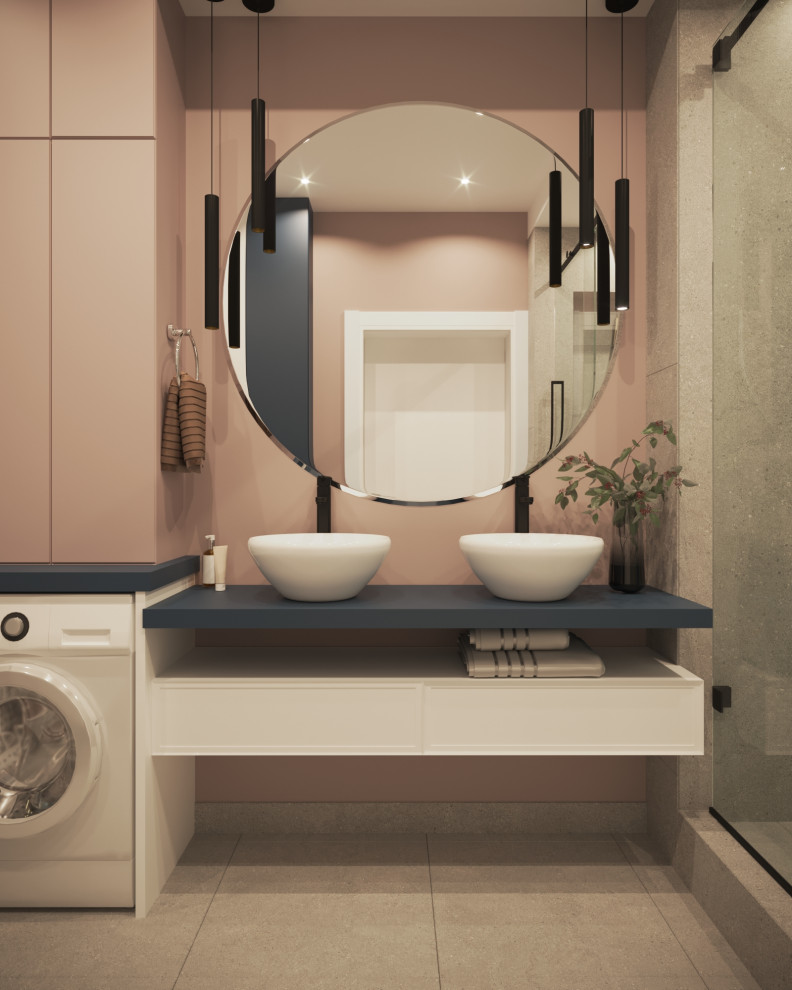 Двухкомнатная квартира г. Тюмень, ул. Дружбы_ Ванная комната