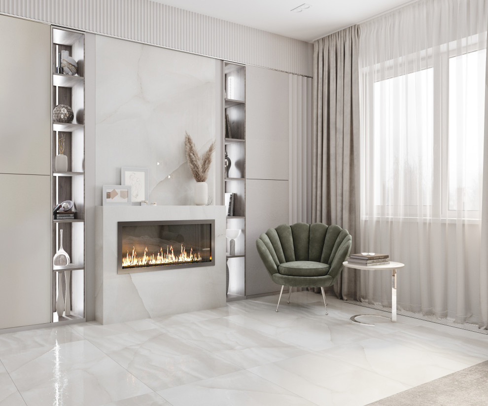 Дизайн-проект гостиной частного дома г. Ростов-на-Дону