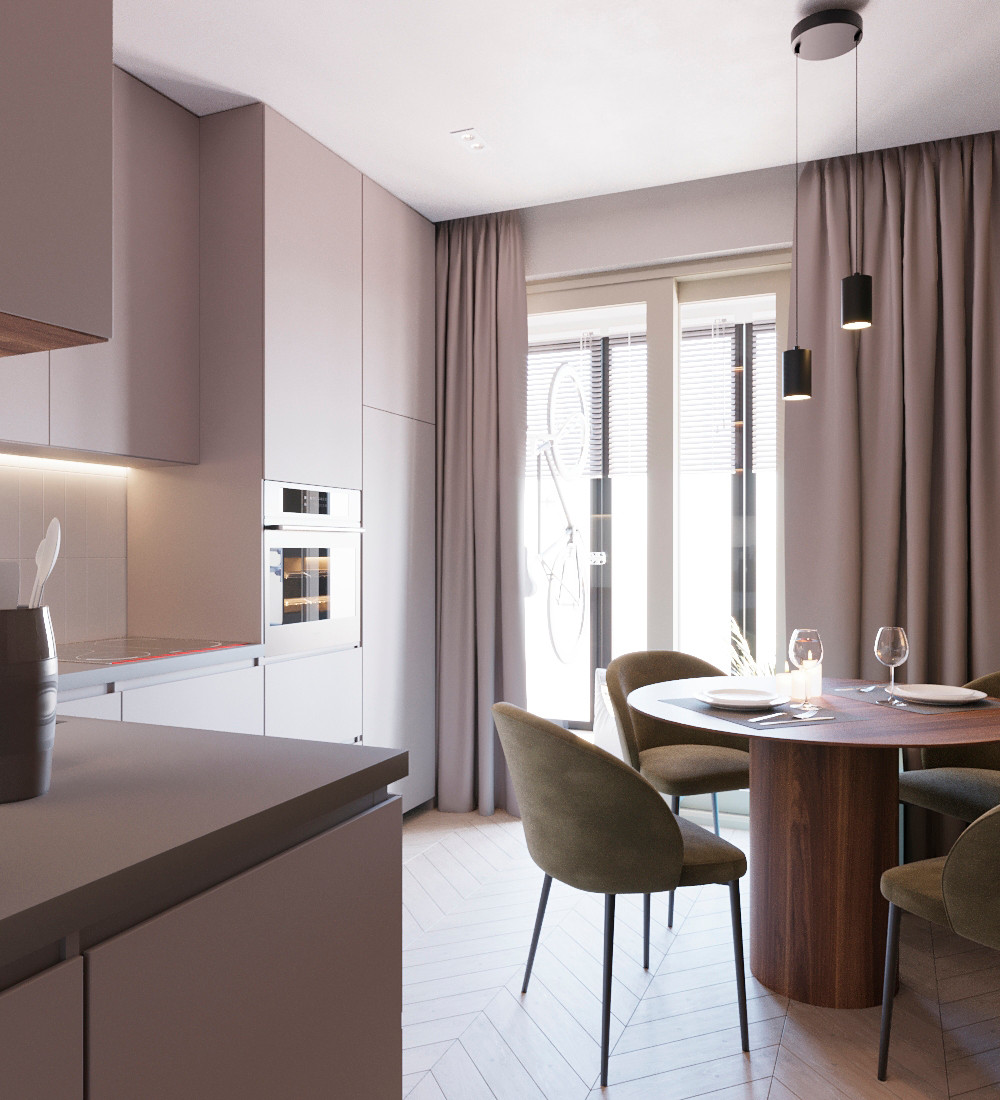 Квартира в современном стиле для молодой пары