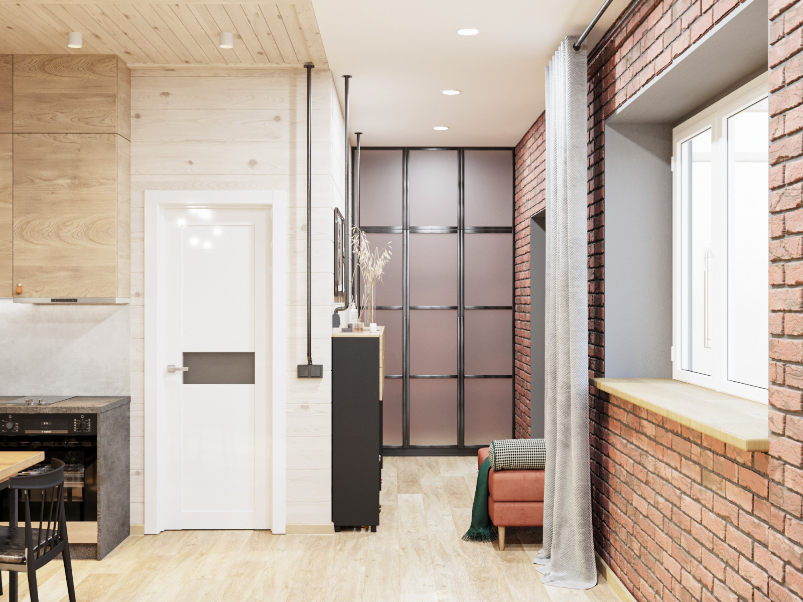 Дача в стиле "ЛОФТ"