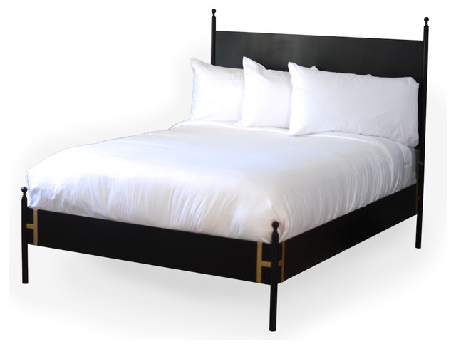 The Josephine Bed Traditional Panel Beds By Doorman Designs