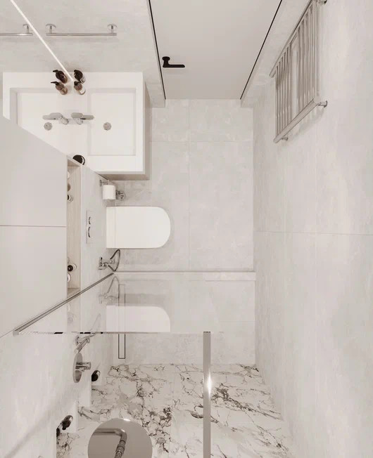 Дизайн проект 4-х комнатной квартиры 145 м2 для семейной пары с детьми