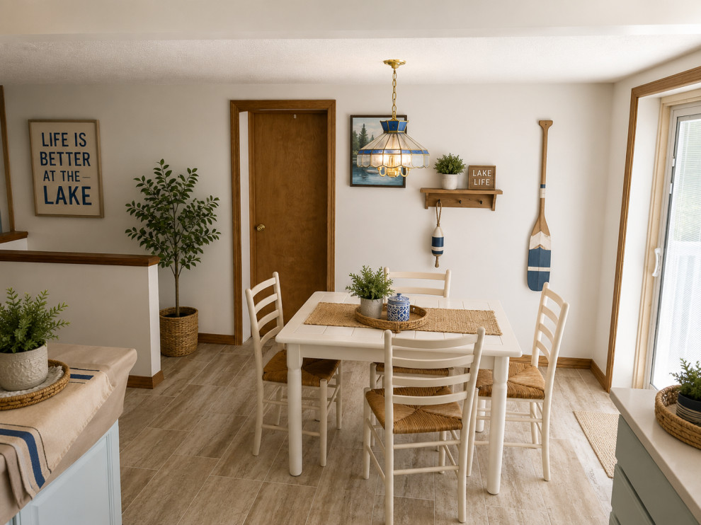 Manitou Beach Lake House Kitchen Refresh & Bath Remodel