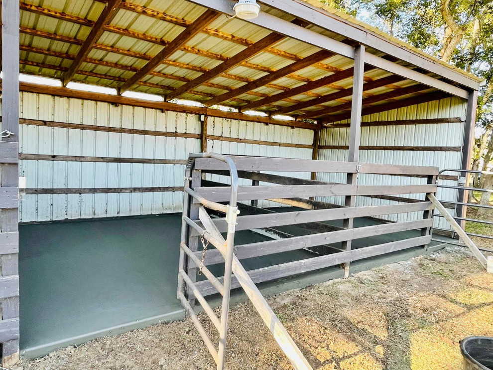 Concrete Padding | Custom Stall Installation