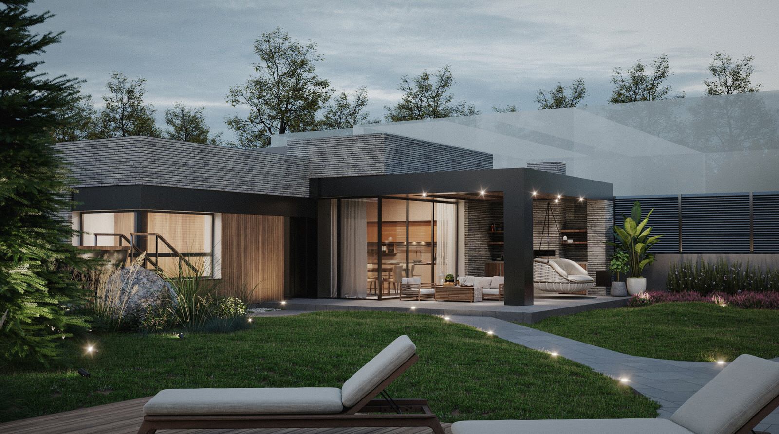 Индивидуальный жилой дом  300 м.кв.