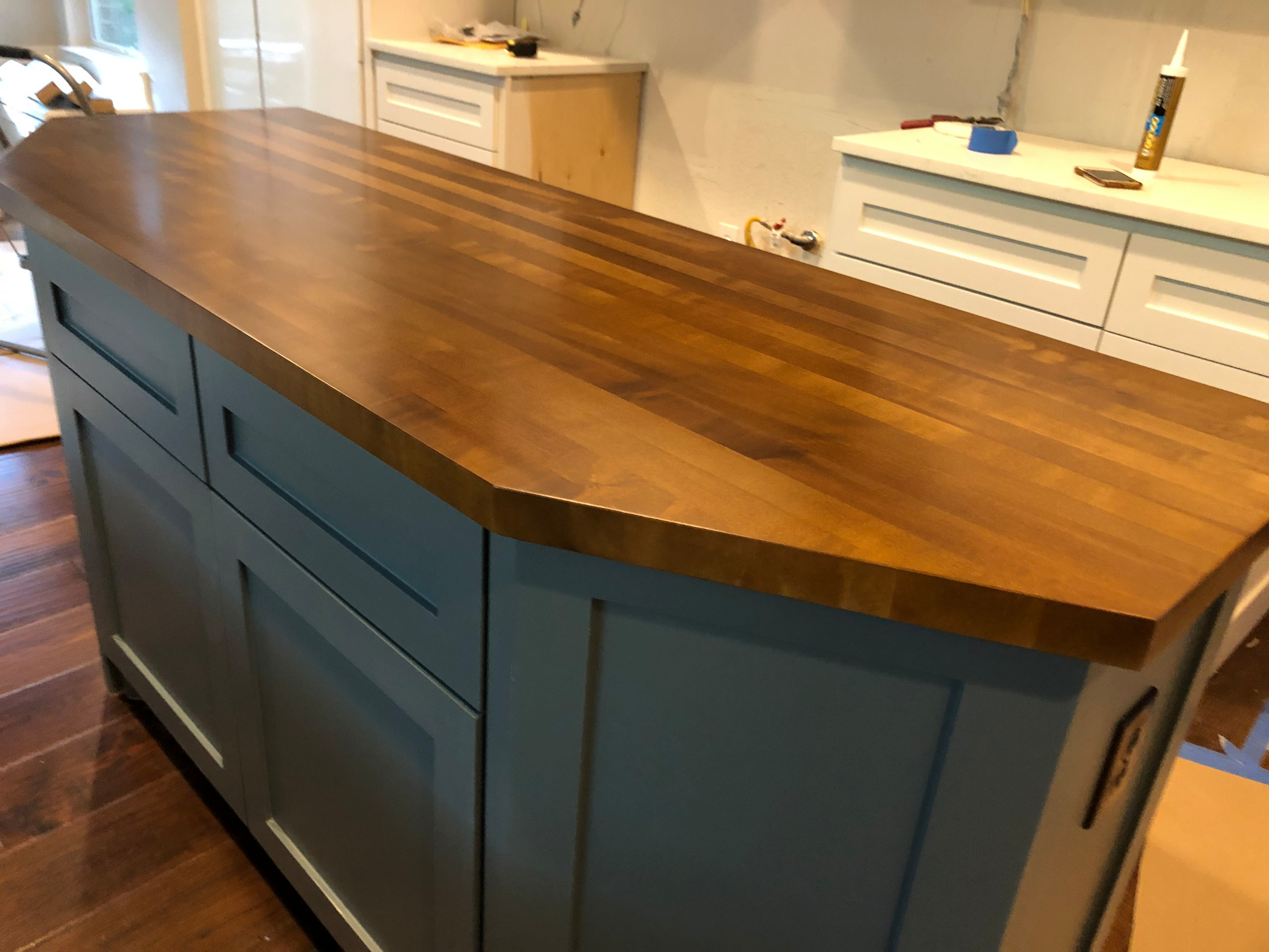 Maple Edge Grain Countertops