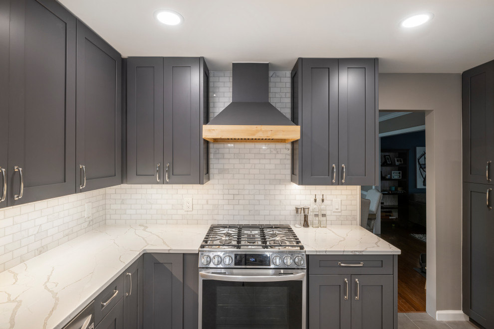 Modern Farmhouse Kitchen Remodel / Alexandria, VA Farmhouse Kitchen