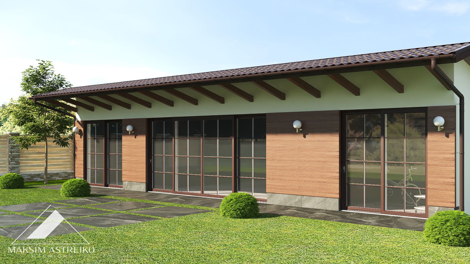 Дизайн гостевого дома в Борисове