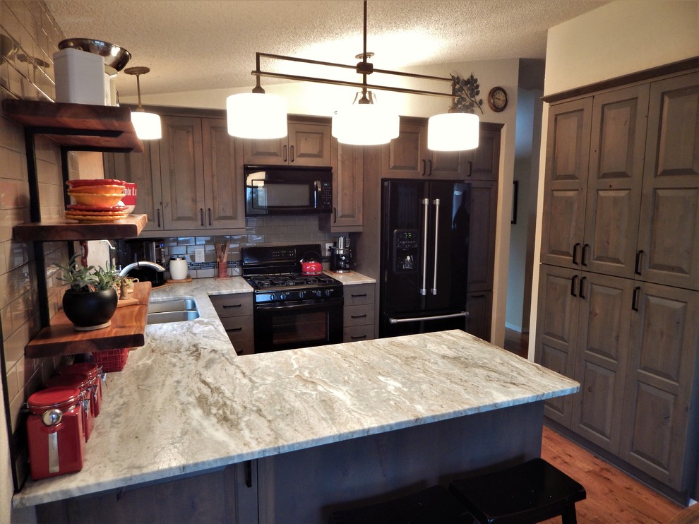 Inspiration for a transitional kitchen remodel in Seattle
