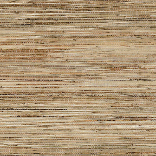 Natural Raw Jute Grasscloth Wallpaper - Beach Style - Wallpaper - by