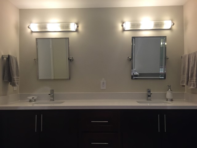 Master Bathroom vanity lighting