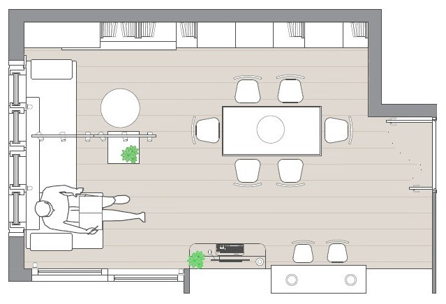Sal&oacute;n Valverde scandinavian