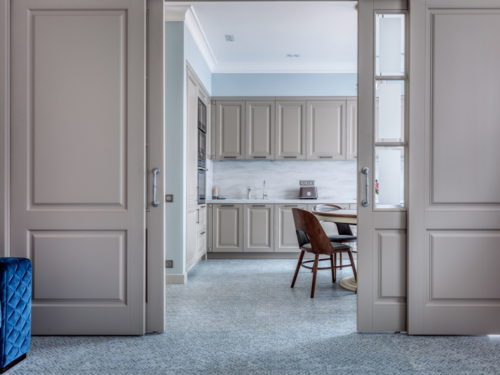 Квартира для большой семьи в стиле современной классике