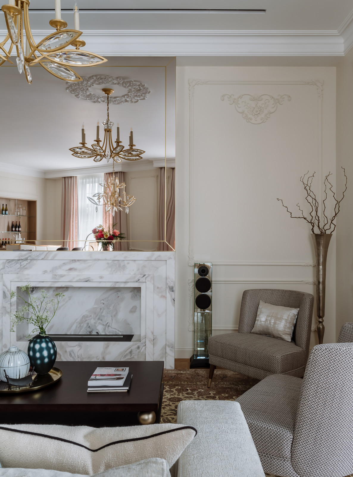 Стилизация квартиры в КП Довиль