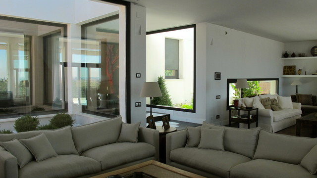 Villa NP moderno-soggiorno