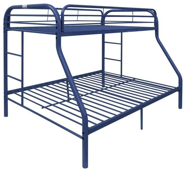 Acme Tritan Twin Xl Over Queen Bunk Bed Blue Contemporary Acme Tritan Twin Xl Over Queen Bunk Bed Blue Contemporary Beds By Gwg