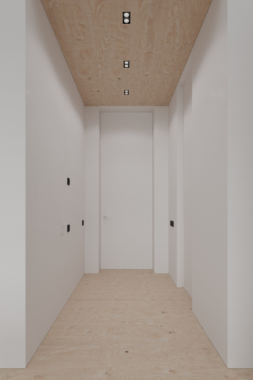 Скандинавский дом с футуристичным интерьером