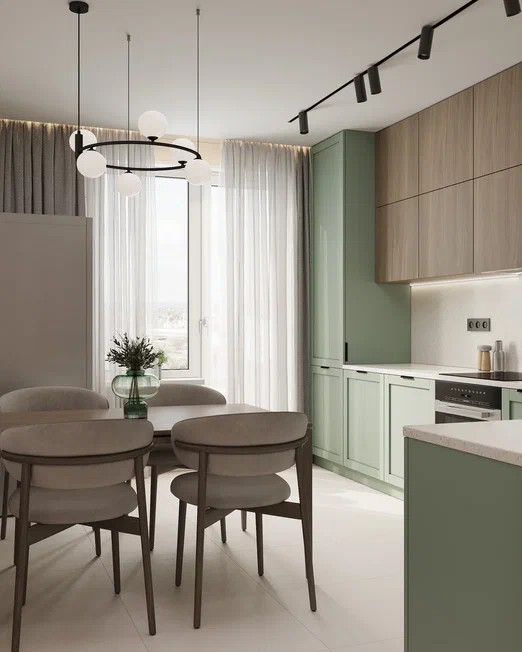 Ремонт в стиле современный уютный контемпорари - функционализм