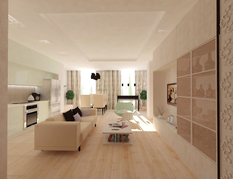 Квартира с большой гостиной