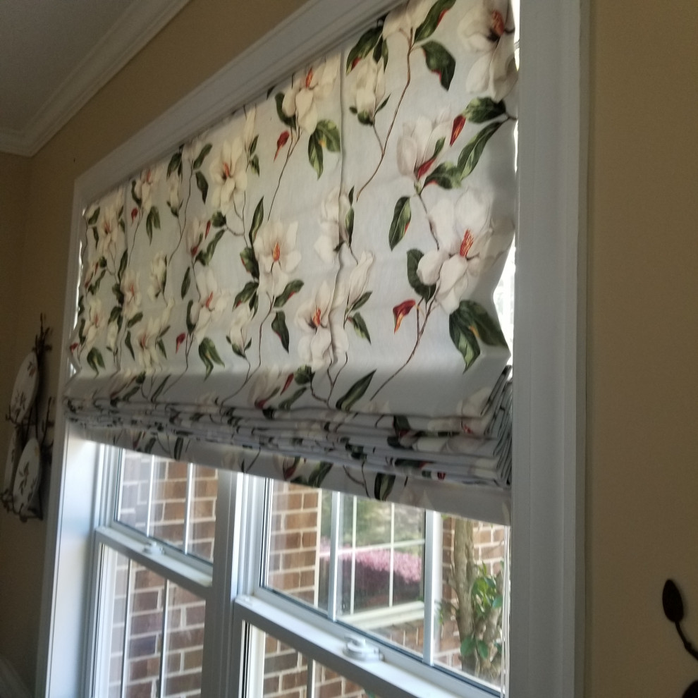 Roman Shades Install on Windmill