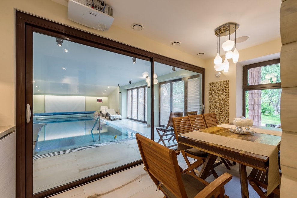 Банный комплекс на глубине 9 метров