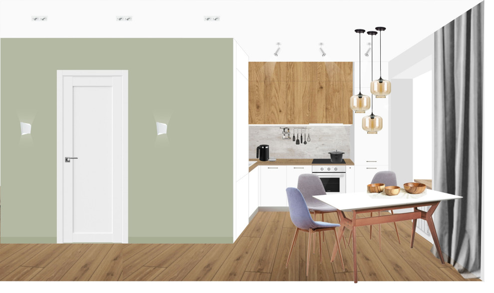 Двухкомнатная квартира ЖК Луч