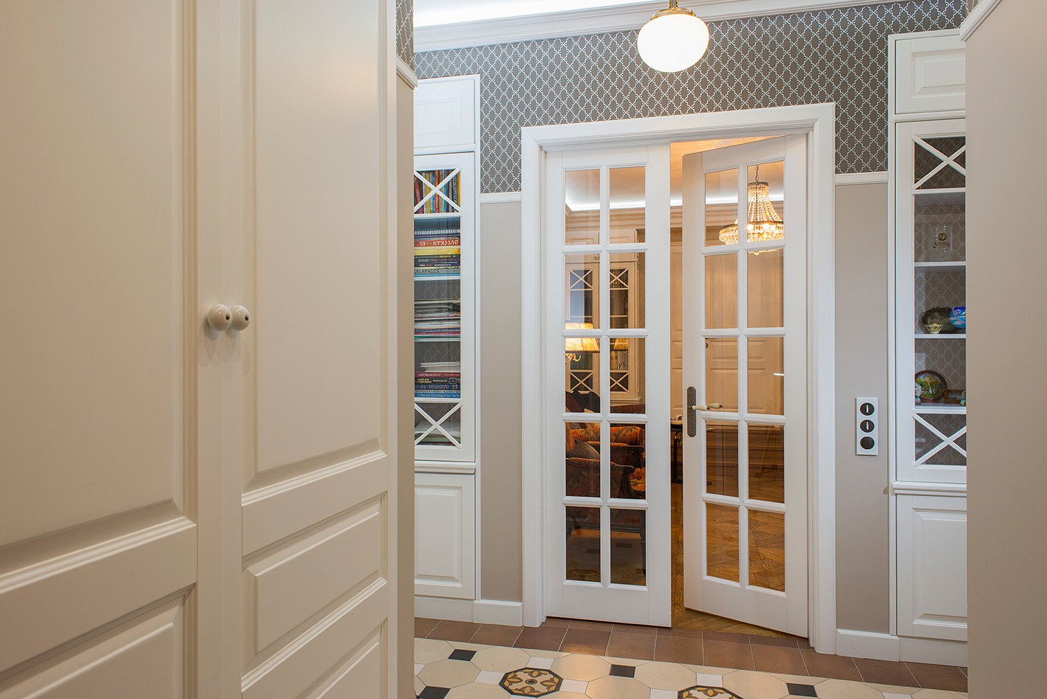 Белый цвет в пространстве квартиры